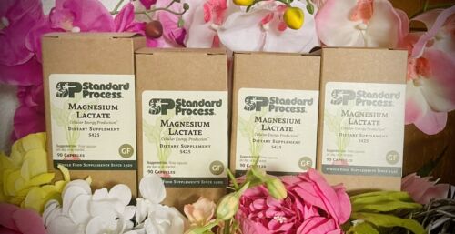 Standard Process - 4 Magnesium Lactate -90 Capsules. All Four Best By 09.25.27