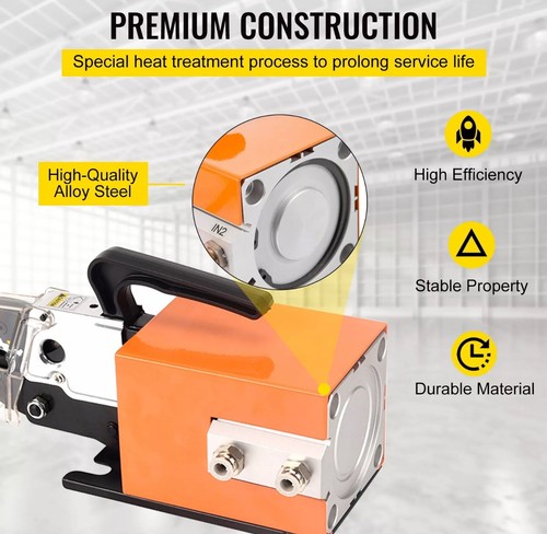 Pneumatic Wire Terminal Mobile Crimping Machine Crimper Air Powered Terminals - Picture 5 of 22