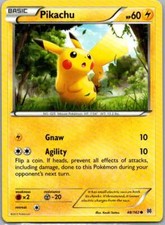 Pikachu #48/162 2015 Pokémon Reverse Holo POKE#3