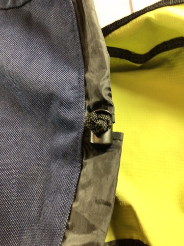 Eastsport Dark Blue Lime Green Backpack Satchel Style - Picture 13 of 15