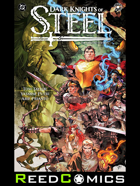 DARK KNIGHTS OF STEEL THE DELUXE EDITION HARDCOVER (392 Pages) New Hardback