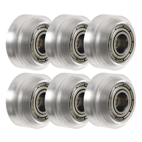 6 Pcs Fixed Pulley Accessories Nylon Bearing Wheel Plastic for Printer - 第 8/12 張圖片