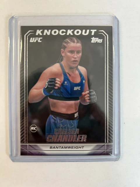 27 TOPPS UFC KNOCKOUT 2024 CHELSEA CHANDLER BANTAM WEIGHT  .