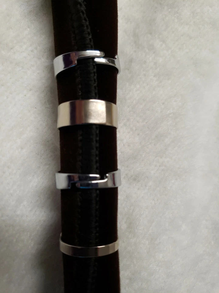 Girls/Teens Rings (Set Of 4) Beautiful Dolphin, Peace Sign & Purple Stone  - Image 4 of 4