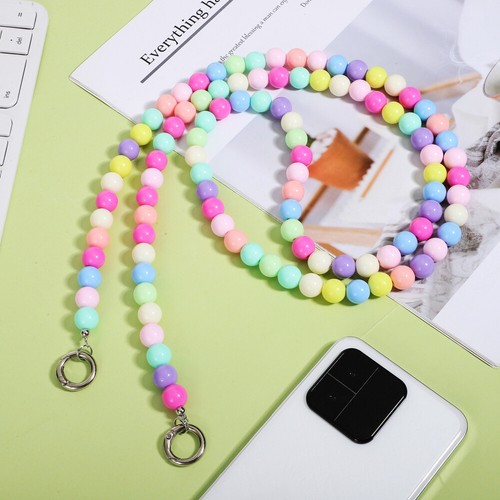 2Pcs Beaded Phone Wrist Strap Cell Phone Chain Chain Phone Case Cellphone Bag - 第 5/11 張圖片