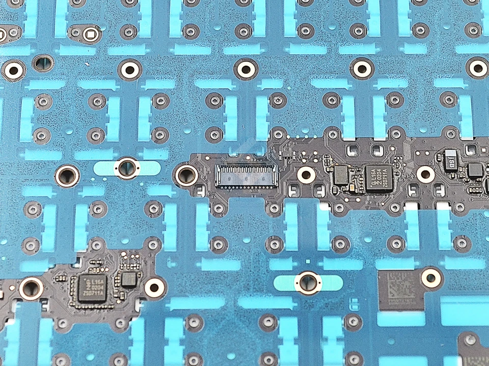 Teclado estadounidense para Apple MacBook Pro Retina 13" A1706 2016 2017 MLL42LL/A MPXV2LL/A Foto 3 de 4