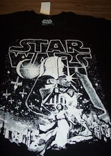 VINTAGE STYLE STAR WARS A NEW HOPE T-Shirt MENS XL NEW LUKE SKYWALKER