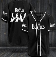 Personalized Unisex The Beatles Band Printed Baseball Jersey Shirt