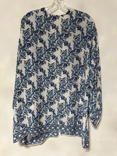 New woman plus size Max studio London open front Kimono top size 2X floral - Picture 2 of 4