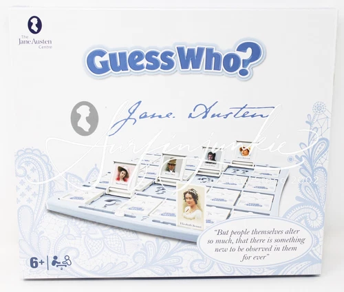 Guess Who Board Game Jane Austen Version Very Rare Sealed New Fan Set UK