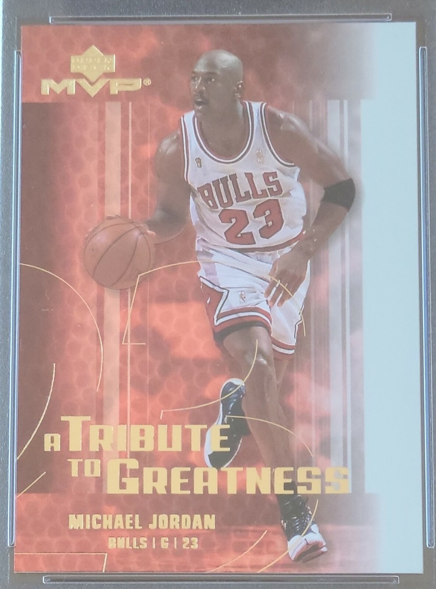 HOF Michael Jordan 2003-04 Upper Deck MVP A Tribute To Greatness