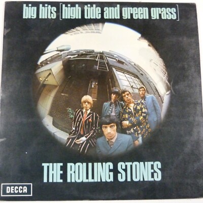 LP viny THE ROLLING STONES big hits (hight tide and green grass) 1964txs 101