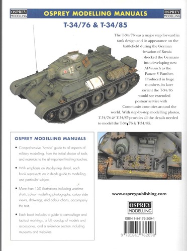 Osprey Modelling Manuals Series #16 Soviet Russian T-36/76 & T-34/85 Tank - Imagen 2 de 2