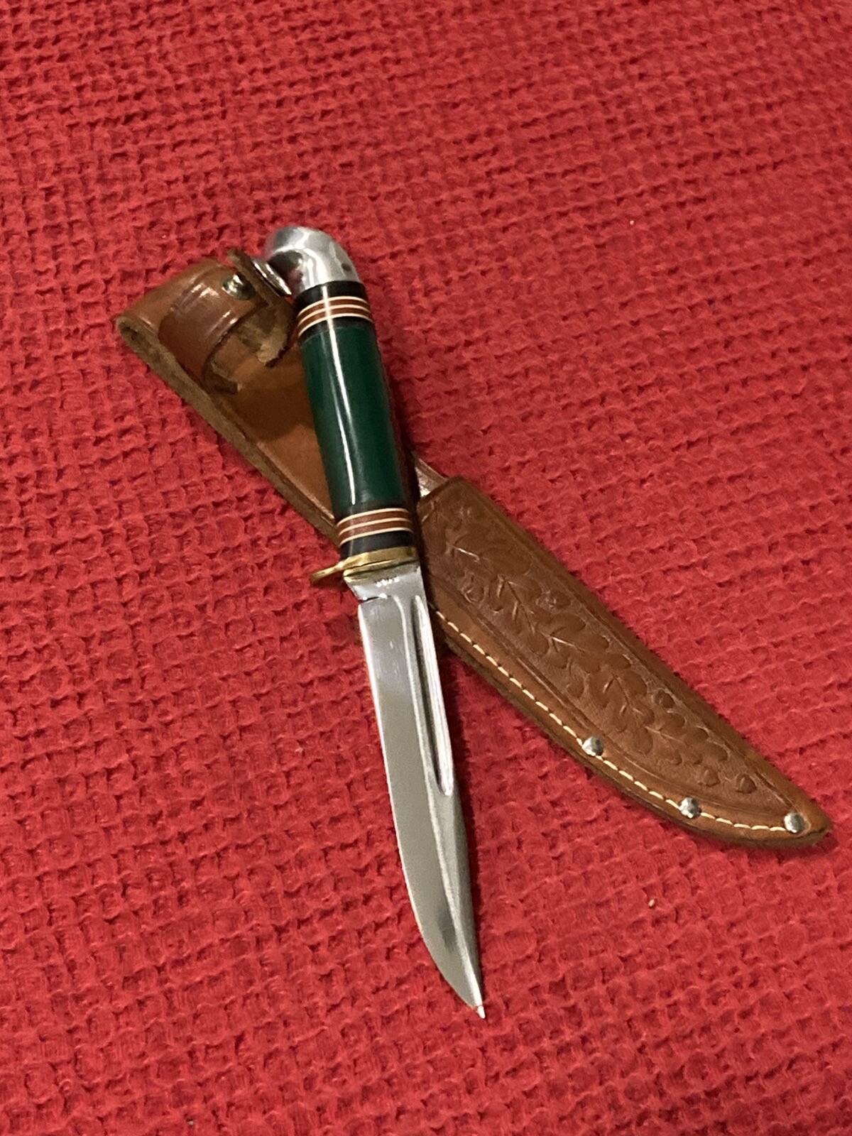 Western Boulder P48A Fixed Blade Knife eBay