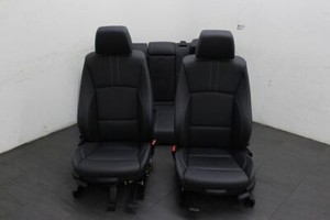 BMW X4 F26 Sitze Sportsitze Leder Innenausstattung M-Sportpaket manuell schwarz