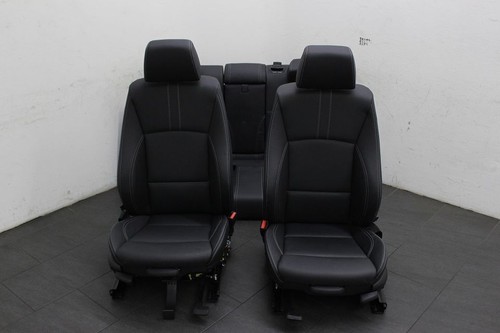 BMW X4 F26 Sitze Sportsitze Leder Innenausstattung M-Sportpaket manuell schwarz