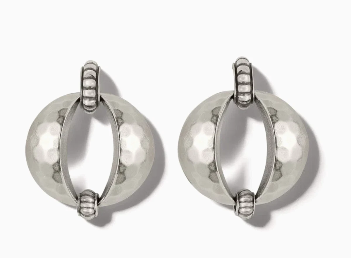 Orecchini A Perno Con Gufo In Argento Sterling E Pietre CZ