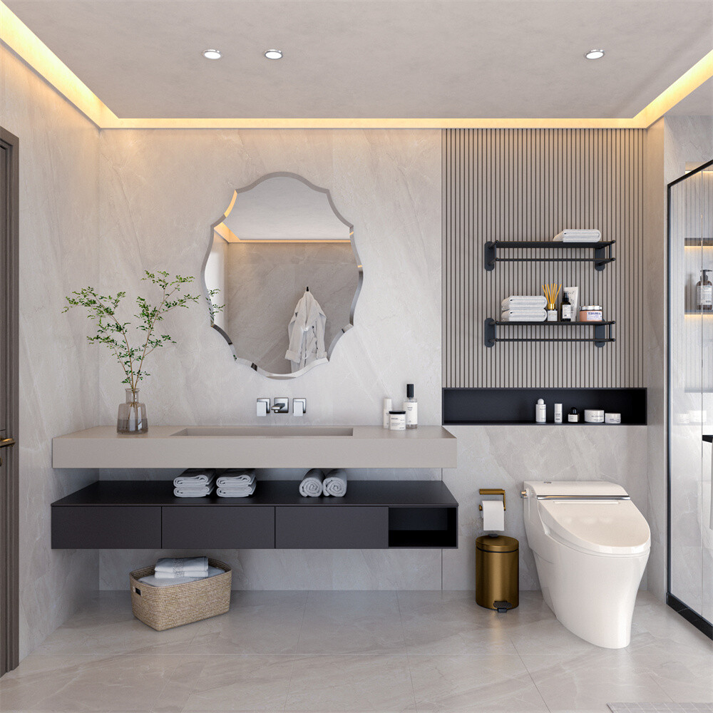 Irregular Wall Mirror Unique Shape Vanity Mirror for Living