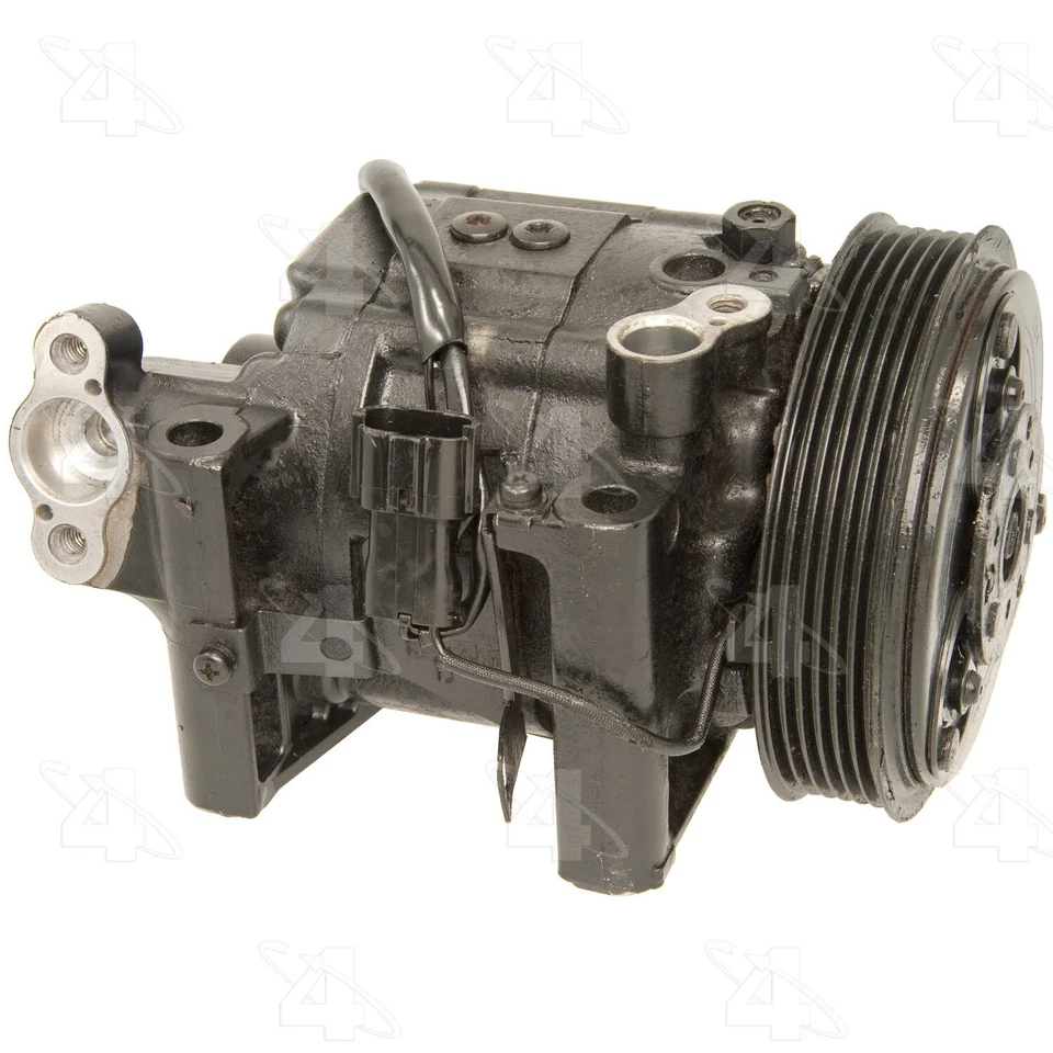 Compresor de aire acondicionado 4 estaciones para Subaru Impreza Outback 2004 2,5 L H4 Foto 3 de 4