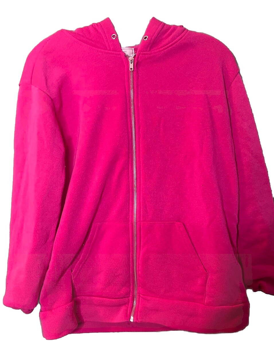 No Comment NY LA Womens Medium Long Sleeves Full Zip Hoodie