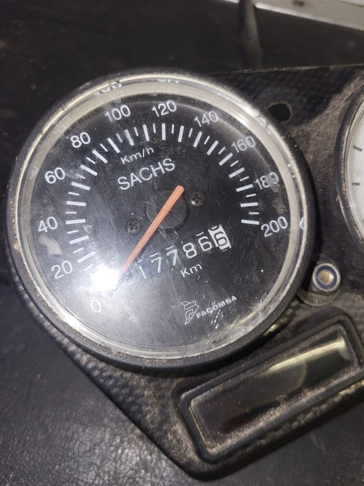 Sachs XTC 125 2t 2 Takt Cockpit Tacho Drehzahlmesser Armatur Instrumente 17786KM - Bild 2 von 4