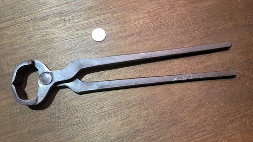 Vtg SIMCO Farriers Pincers Shoe Puller Nail Puller Nippers Old Tool 14" Length - Bild 3 von 11