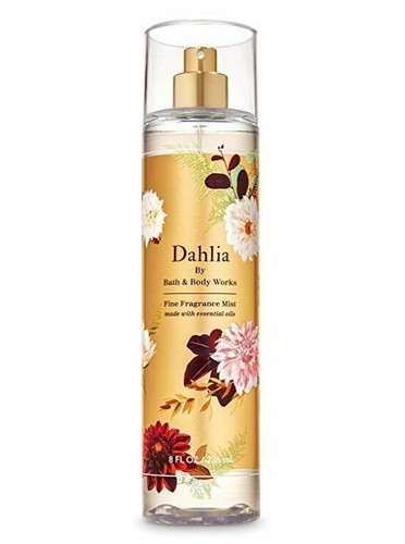 Bath and Body Works DAHLIA Fine Fragrance Mist Body Spray Splash 8 oz New