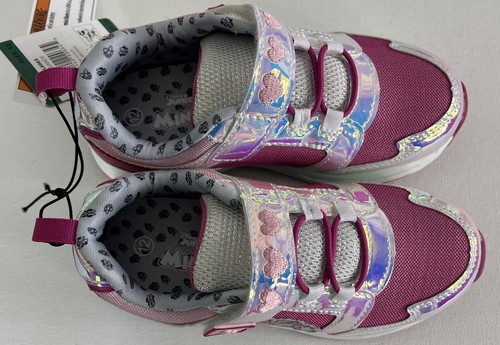 Tenis deportivos iluminados Ground Up para niñas pequeñas Minnie Mouse talla 12 - Imagen 6 de 9