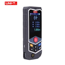 UNI-T LM120D PRO Laser Distance Meter Wheel Type Range Finder with Bluetooth；