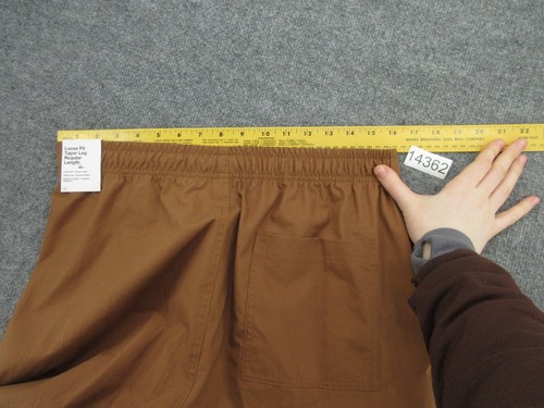 Nike Utility Pants Mens Small Brown Loose Fit Drawstring Pocket (Act 31x30) NEW - Picture 15 of 20