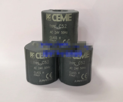 1PCS NEW FIT FOR CEME Solenoid valve coil C52 AC24V 50Hz