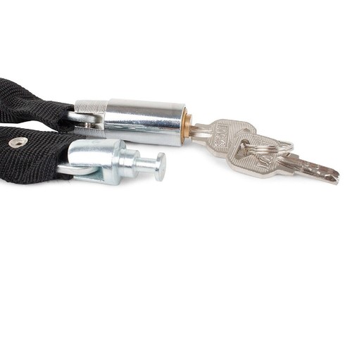 Cavo Sicurezza Antifurto Lucchetto Catena per Bici Bicicletta da Moto Scooter - Foto 7 di 8
