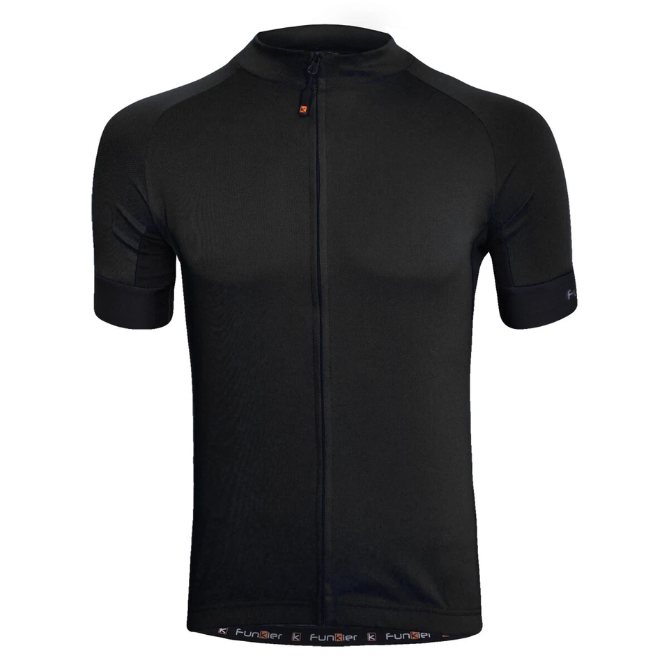 Funkier Airflow Gents Short Sleeve Jersey - Black - Image 2 of 4