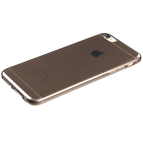 Funda protectora de gel de poliuretano termoplástico suave para iPhone 6 Plus 5,5" humo transparente - Imagen 3 de 3
