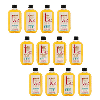 L&K Barry's Tricopherous for Hair Panthenol-D With Oil 8 Fl oz - 12 Bottles
