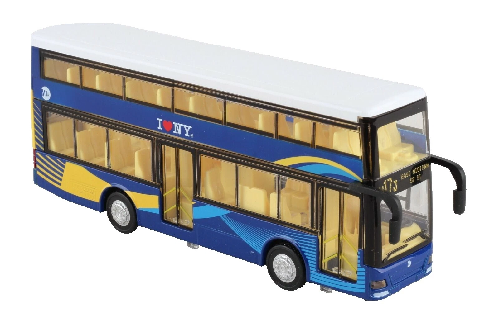 Plástico Daron autobuses Diecast y de juguete