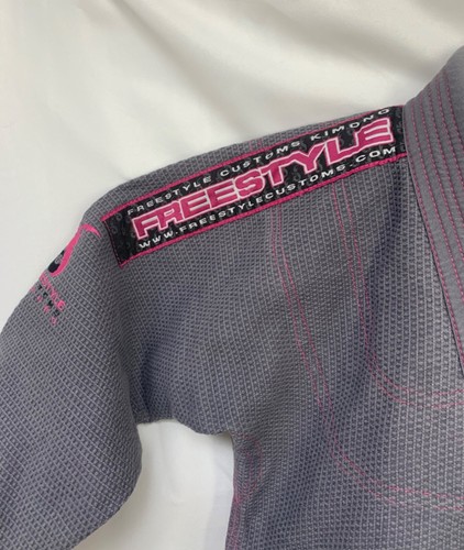 Freestyle Customs Kimono Gray Womens Series Size F3 TOP ONLY - Picture 3 of 11