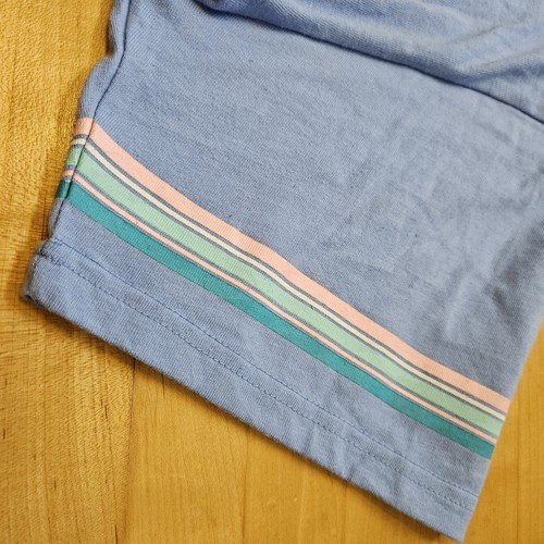 T-shirt da donna collo a V Buc-ee's Think Happy taglia L nuova con etichette leggere - Foto 5 di 12