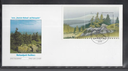 Germany 2002 National Park: Hochharz of the beautiful FDC