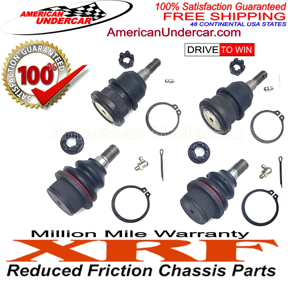 Kit de rótula superior e inferior Cadillac Chevrolet GMC K1500 2002-2008 XRF Foto 2 de 4