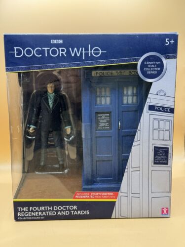 Doctor Who The Fourth Doctor Regenerated And TARDIS Collectors Set - Picture 1 of 4