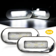 12V Cold White Submersible LED Tail Lamp Interior Exterior courtesy Light Boat