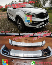 ⭐VORNE + HINTEN UNTER STOßSTANGEN-KIT ✅PASSEND FÜR KIA SPORTAGE 2010-2015⭐