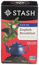 Stash English Breakfast Black Tea Bags - 20 Count