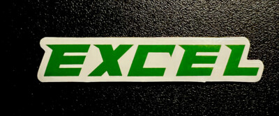 Excel Rv Sticker EXCEL Batteries sticker. *Glossy* Approx Siz 3-3/8”X.5Self Adhesive USA ...