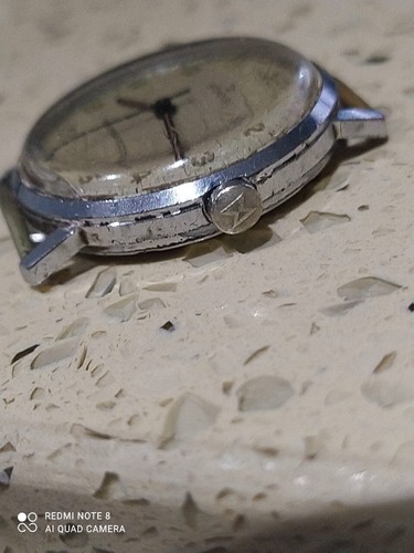 Vintage EDOX Hand Winding ST 1686 1950 35mm Work & STOP - Picture 6 of 7