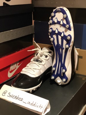 jordan 11 concord football cleats