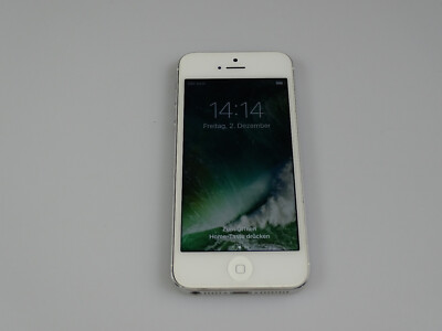Apple iPhone 5 16GB Weiß! Gebraucht! Ohne Simlock! TOP ZUSTAND! iOS Smartphone!