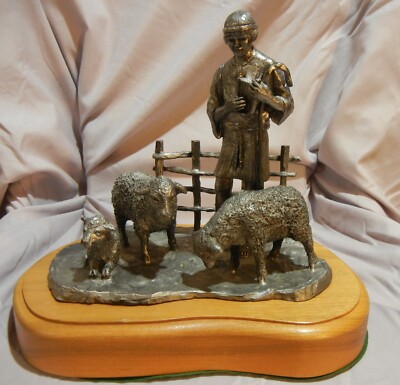 Michael Anthony Ricker's Shepherd with Sheep | eBay