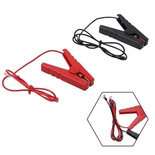 Solar Fence Charging Cable Pure Copper Battery Clip Current Test Cable 3ft 91cm - Picture 16 of 24